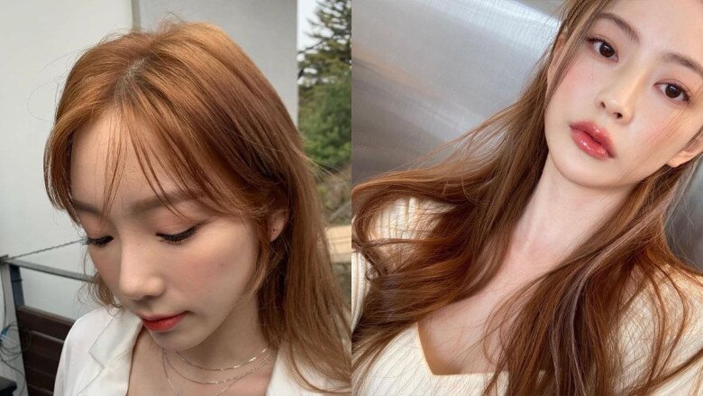 Nâu caramel giúp mái tóc bắt sáng tự nhiên, mang đến vẻ ngoài trẻ trung và tươi tắn.