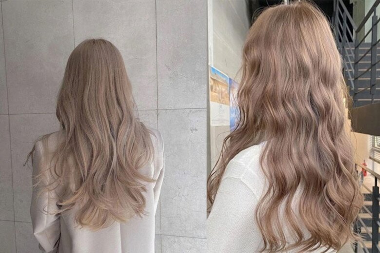 Nâu trà sữa mang đến diện mạo trẻ trung, nhẹ nhàng theo phong cách Hàn Quốc.