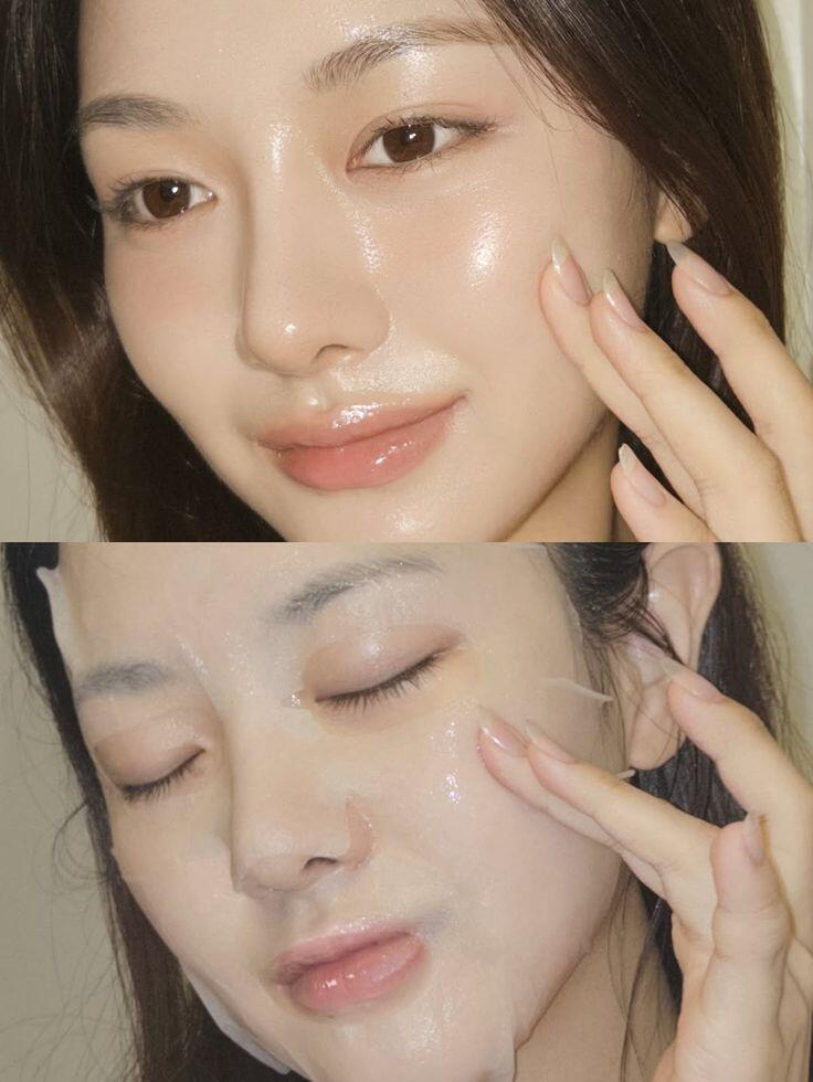 Bạn có thể bổ sung độ ẩm cho da bằng cách sử dụng mặt nạ dưỡng ẩm.