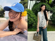Thời trang - Nàng WAG có gu thời trang "sang xịn", khéo "dát" hàng hiệu lên từng outfit: Đi xe 8 tỷ, ở biệt thự 4 tầng