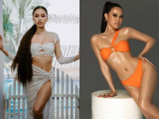 Thời trang - Á hậu Việt chuộng mốt mặc trễ nải khoe body bốc lửa, xưa ở trọ 15m2 sau lấy chồng đại gia "đeo vàng kín cổ"