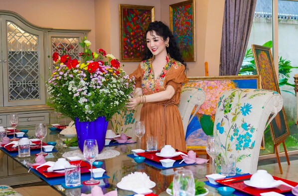 Không gian sống 1.000m2 của người đẹp. 
