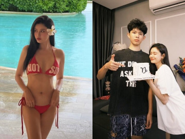 Thời trang - Mỹ nhân Vbiz vẫn mê diện quyến rũ dù có con trai cao hơn mẹ cả cái đầu, visual trẻ trung khó tin
