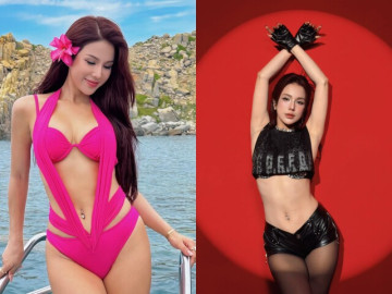 Mẹ đơn thân Vbiz diện bikini cắt xẻ tôn sắc vóc nóng bỏng, trẻ đẹp như "gái đôi mươi" khiến nhiều người ngưỡng mộ