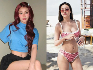 Ngọc nữ showbiz U40 vẫn đẹp như tượng tạc, chuộng váy ngắn, áo hở eo tôn vóc dáng gợi cảm