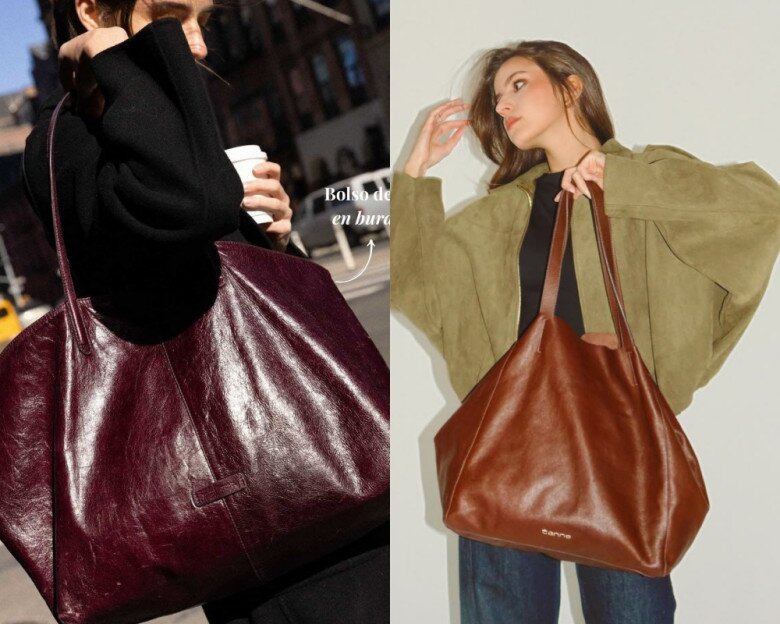 Túi tote oversized tiếp tục được yêu thích nhờ khả năng đáp ứng nhu cầu sử dụng hàng ngày. 