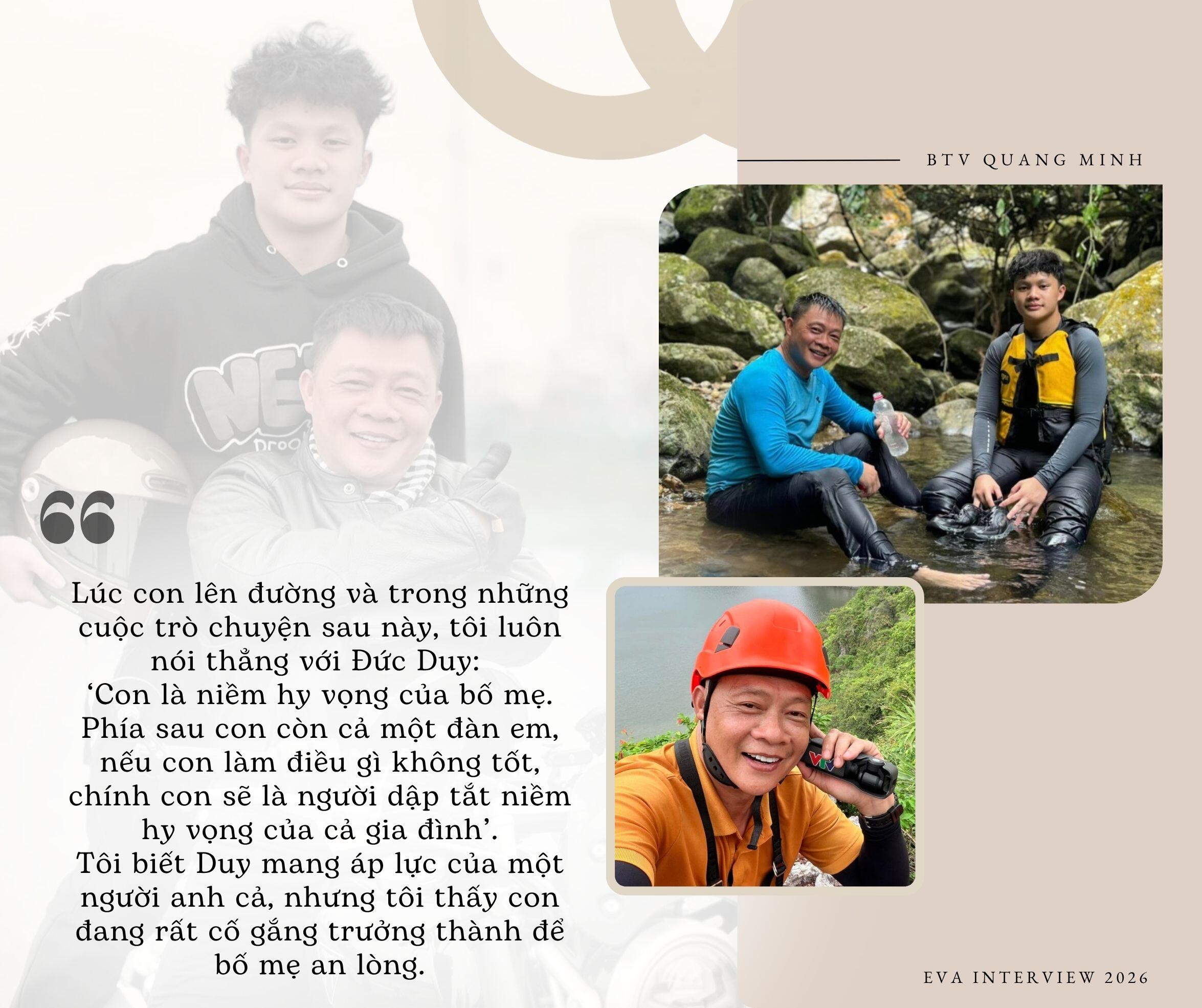 BTV Quang Minh: amp;#34;Tôi hạnh phúc thấy con trai trưởng thành khi đi du họcamp;#34; - 4