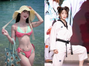 Giải trí - Nữ võ sĩ gây hoa mắt với bikini "tuy 2 mà 1", eo đẹp như tạc tượng nhờ 27 năm tập Taekwondo, giữ kỷ lục khó ai vượt