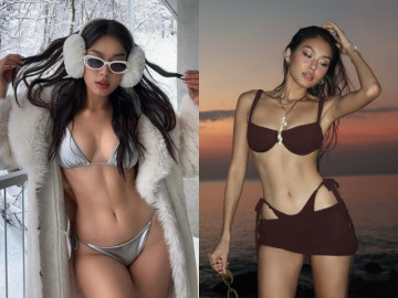 Giải trí - Cô gái bồi bàn bị nhầm là con nhà giàu, giờ là Á hậu mặc bikini đẹp bốc lửa, lọt vào mắt xanh của thiếu gia Pháp