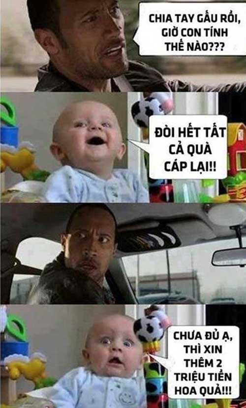 Cười rung rốn với ảnh chế của bé