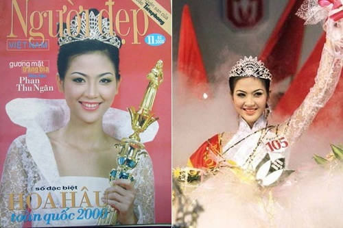 HH Phan Thu Ngân tái xuất mừng Văn Thành Công