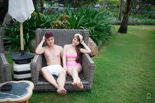 Ảnh cưới bikini táo bạo của cặp đôi từng huỷ cưới phút chót - 8