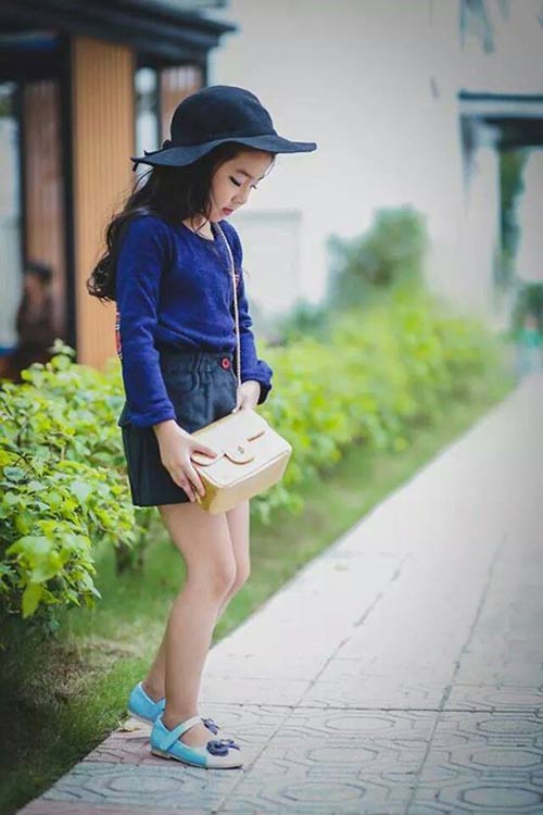 Vẻ đẹp mẫu nhí 7 tuổi được mệnh danh “Tiểu Hồ Ngọc Hà” - 9