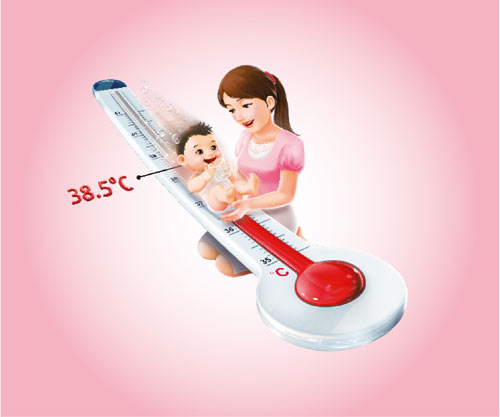 4 quot;bí kípquot; nằm lòng khi bé bị sốt - 3