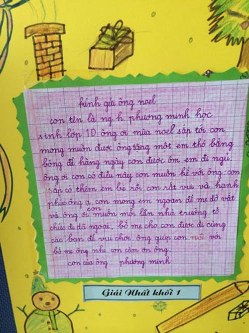 Những điều ước ứa nước mắt của trẻ gửi ông già Noel - 4