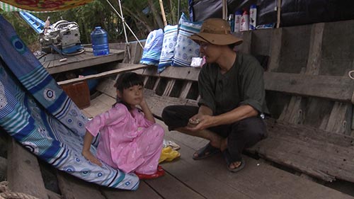 Tập 9 Bố ơi: Tê Giác lại gây căng thẳng vì giành cá với Bờm - 8