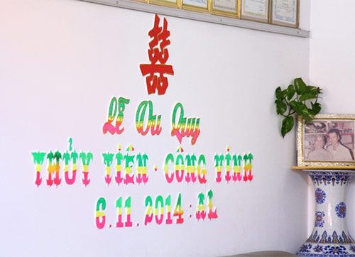 Thủy Tiên - Công Vinh tụng kinh Bát Dương trước ngày cưới - 3