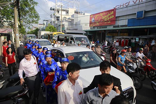 Thủy Tiên - Công Vinh hạnh phúc trao nhẫn cưới - 43