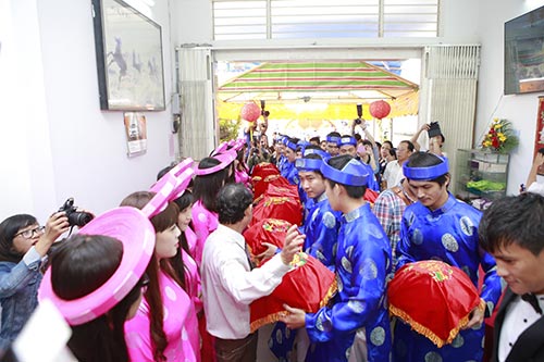 Thủy Tiên - Công Vinh hạnh phúc trao nhẫn cưới - 47