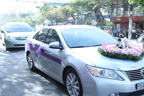 Nhật Kim Anh đẹp rạng ngời trong lễ rước dâu - 1