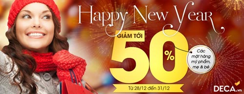 DECA.VN giảm giá đến 50% đón mừng năm mới - 1