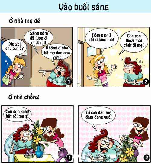 Tết dương ở nhà mẹ đẻ và mẹ chồng - 1