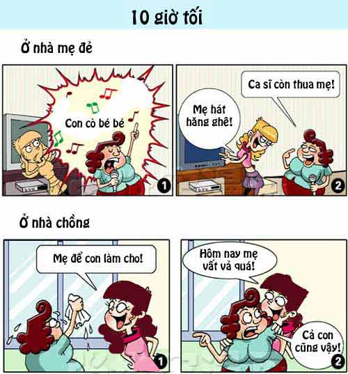 Tết dương ở nhà mẹ đẻ và mẹ chồng - 4