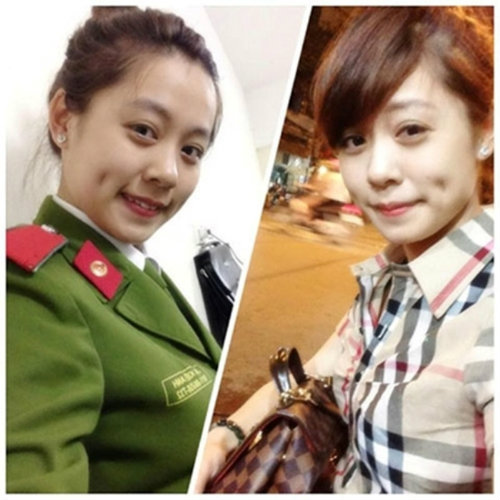 Những nữ sinh cảnh sát làm chao đảo cộng đồng mạng 2014 - 6