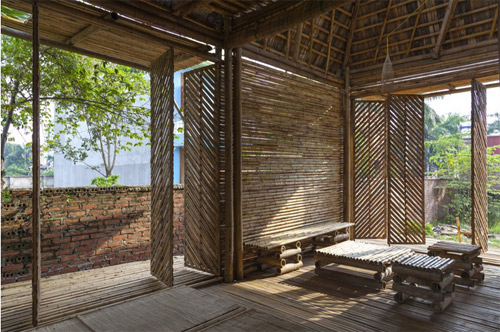 Những ngôi nhà tre mộc mạc ở quận Hoàn Kiếm, Hà Nội - 2