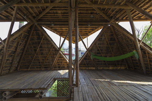 Những ngôi nhà tre mộc mạc ở quận Hoàn Kiếm, Hà Nội - 4