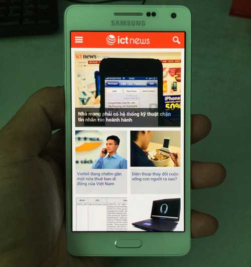 Mở hộp Samsung Galaxy A5, smartphone kim loại nguyên khối - 5
