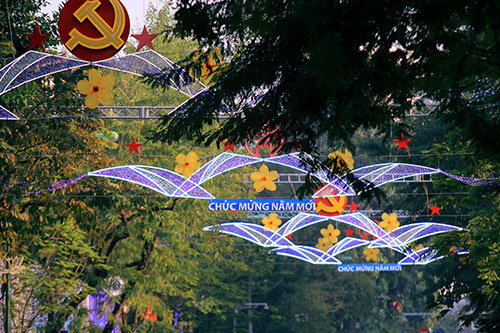 Thủ đô Hà Nội rực rỡ cờ hoa chào năm mới 2015 - 11