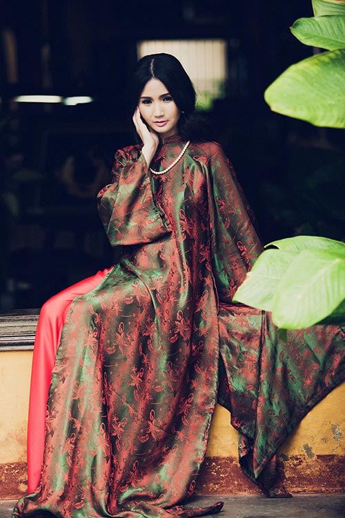 Hoa hậu quý bà cổ điển trong thiết kế áo dài xưa - 5