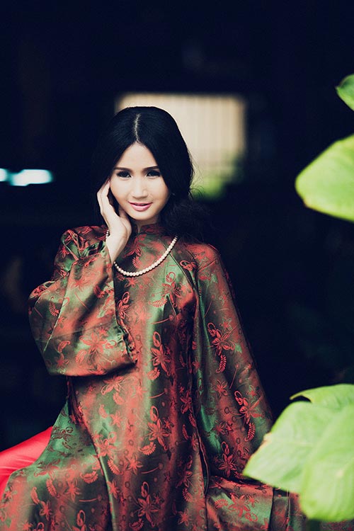 Hoa hậu quý bà cổ điển trong thiết kế áo dài xưa - 6