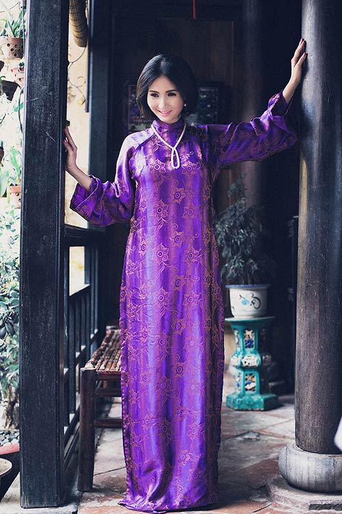 Hoa hậu quý bà cổ điển trong thiết kế áo dài xưa - 7