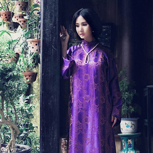 Hoa hậu quý bà cổ điển trong thiết kế áo dài xưa - 8