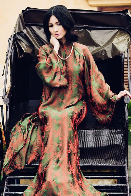 Hoa hậu quý bà cổ điển trong thiết kế áo dài xưa - 9