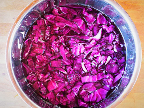 Thử làm kim chi bắp cải tím ăn nào! - 3