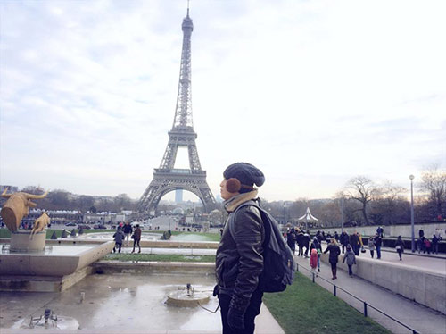 Vợ chồng Lam Trường tình cảm dưới chân tháp Eiffel - 4