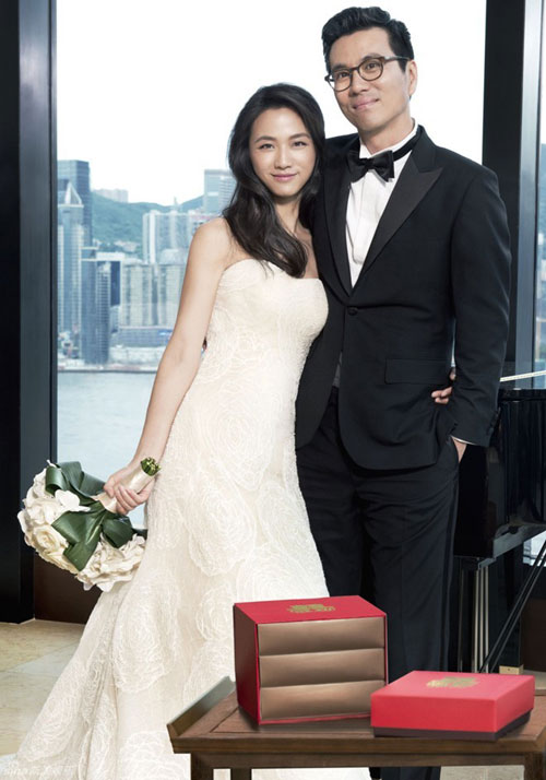 Váy cưới đẹp như mơ của sao Hoa ngữ năm 2014 - 10