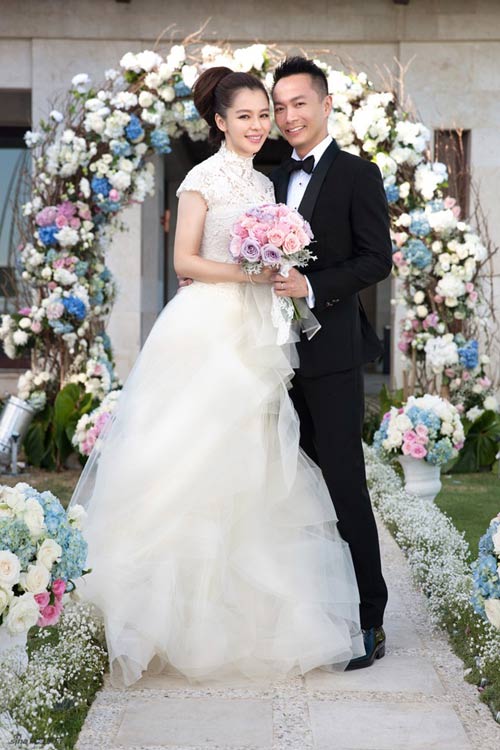 Váy cưới đẹp như mơ của sao Hoa ngữ năm 2014 - 13