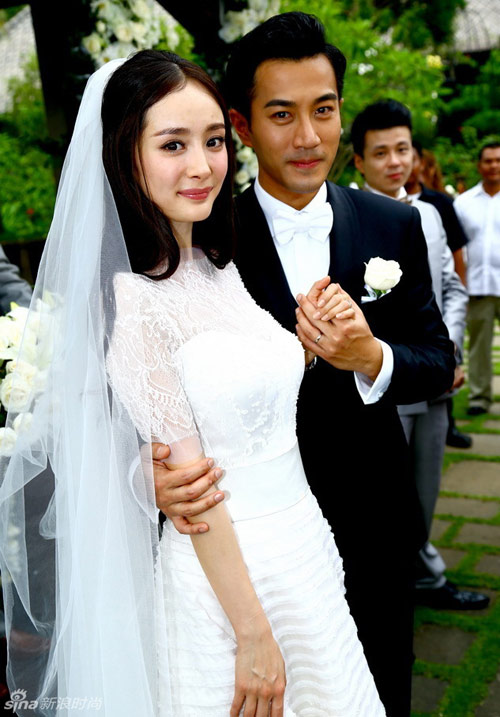 Váy cưới đẹp như mơ của sao Hoa ngữ năm 2014 - 15