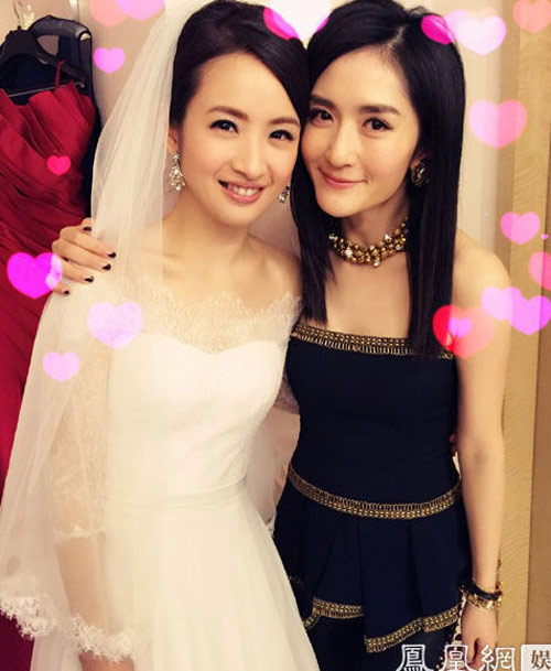 Váy cưới đẹp như mơ của sao Hoa ngữ năm 2014 - 17