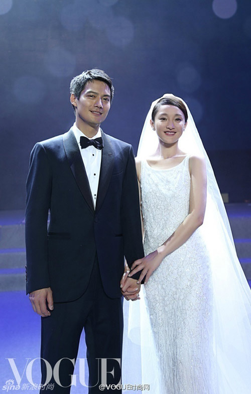 Váy cưới đẹp như mơ của sao Hoa ngữ năm 2014 - 2