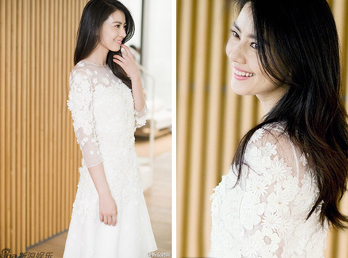 Váy cưới đẹp như mơ của sao Hoa ngữ năm 2014 - 5