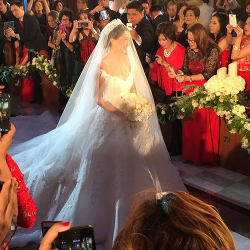 Toàn cảnh đám cưới mỹ nhân đẹp nhất Philippines - 4