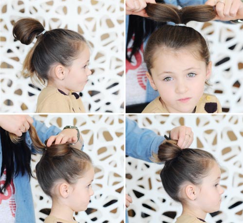 6 kiểu tóc xinh cho bé đi chơi Tết dương lịch 2015 - 2