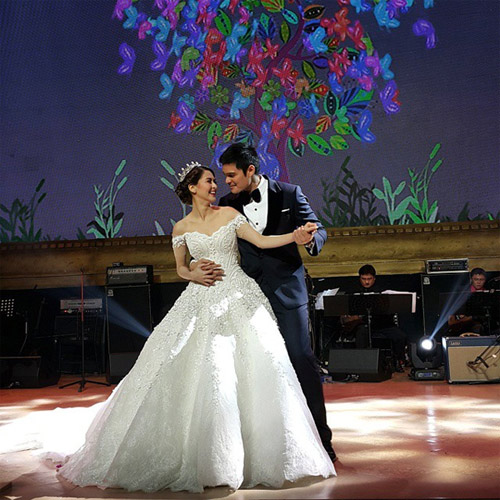 Những phút ấn tượng trong đám cưới Marian Rivera - 8