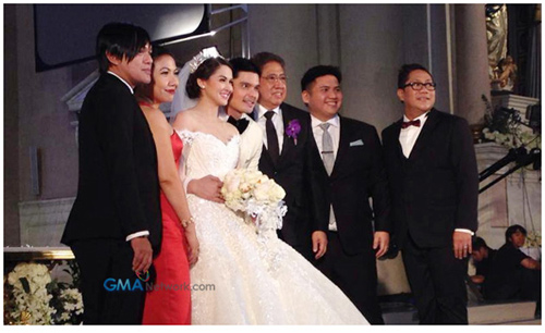 Những phút ấn tượng trong đám cưới Marian Rivera - 12