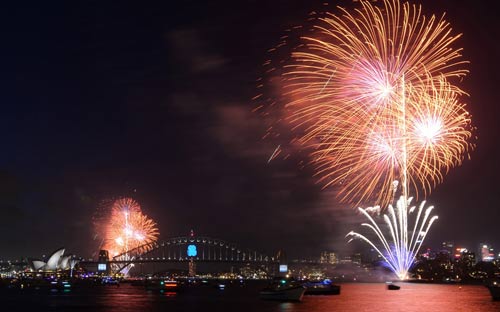 Màn trình diễn pháo hoa tuyệt đẹp ở cầu cảng Sydney - 13